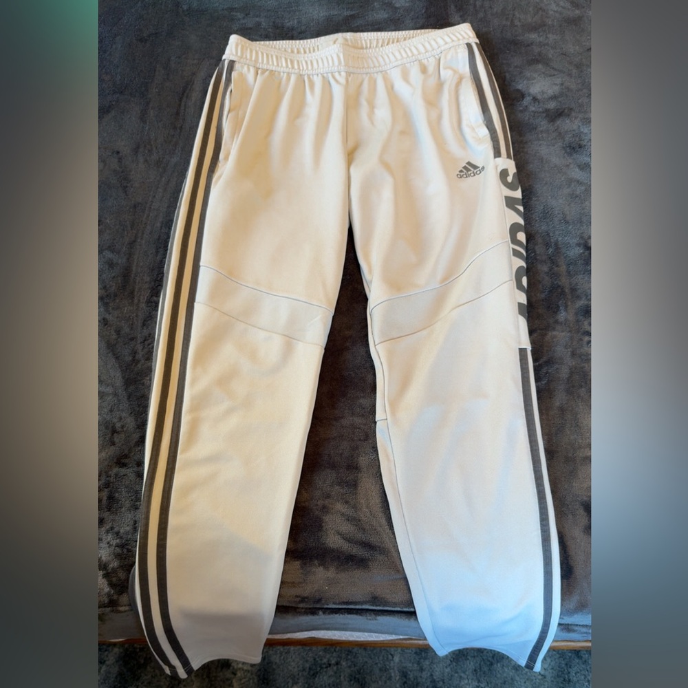 Women’s Adidas Light Gray Joggers